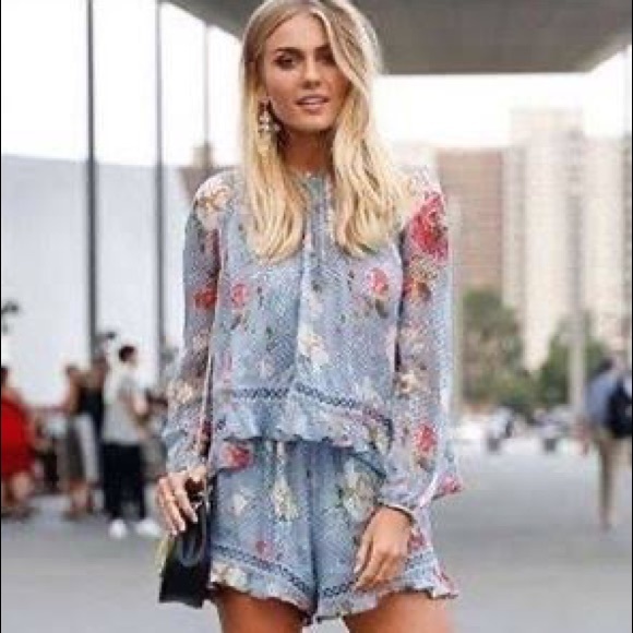 Zimmermann Harvoc Silk Blouse (Size 1) - Picture 6 of 6